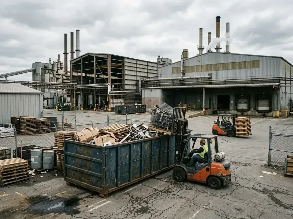 industrial-factory-scrap-conta-003 — frequently asked questions, Cheap Roll-off Dumpster Rentals in Northville, MI